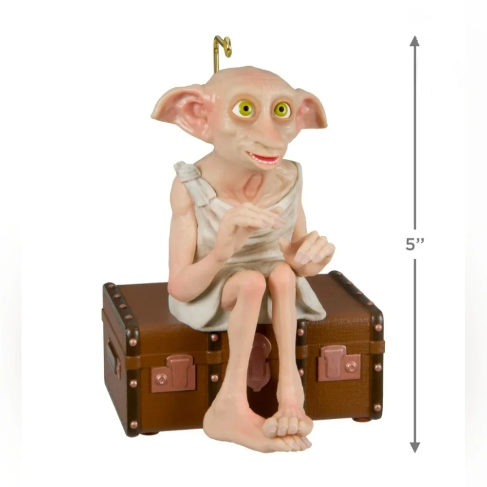 Hallmark Keepsake Christmas Ornament 2023 Harry Potter Dobby Sound Motion NEW